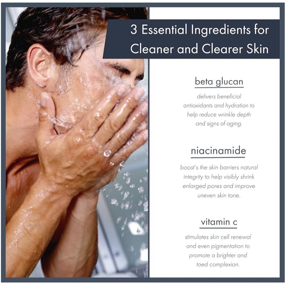 Tailorford Face Wash Hydrating Facial Cleanser with Niacinamide and Beta Glucan - Picture 3 of 8